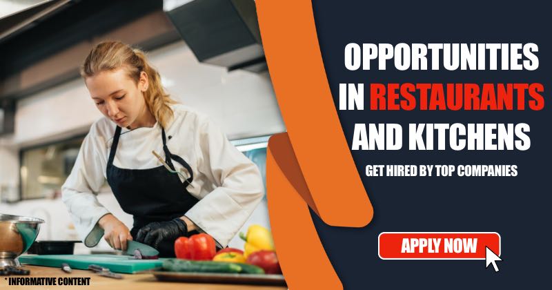 Top Food Service Jobs in Canada