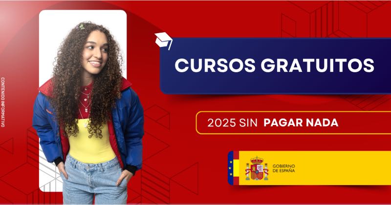 Cursos gratuitos ofrecidos por el Gobierno español