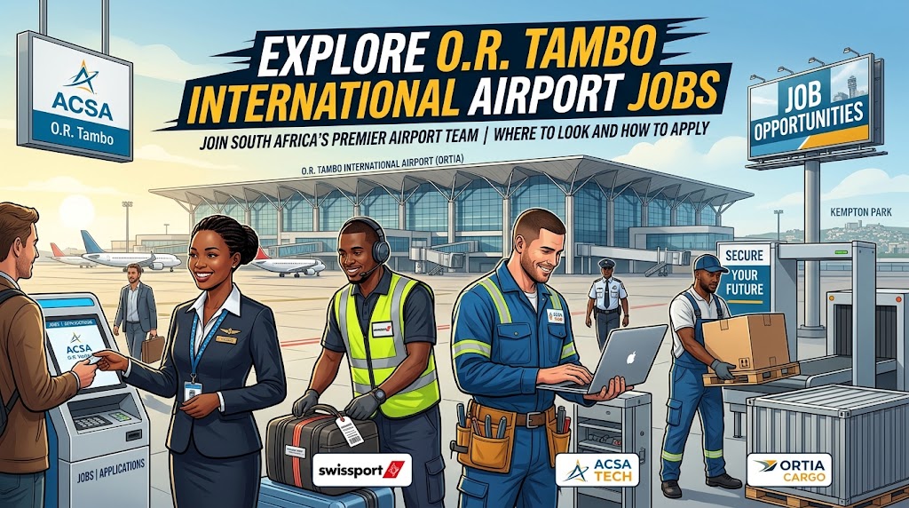 O.R. Tambo International Airport Jobs: Where to Look and How to Apply