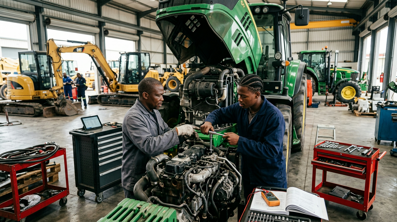 AFGRI Artisan Training Programme 2026 for Tractor and Earthmoving Mechanics in South Africa