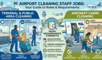 Cleaning Staff Jobs at Airports