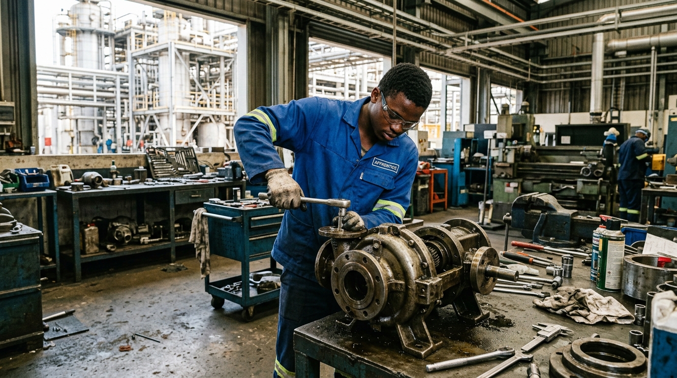Bidvest Tank Terminals Offers Mechanical Fitter Apprenticeship in Durban for 2026