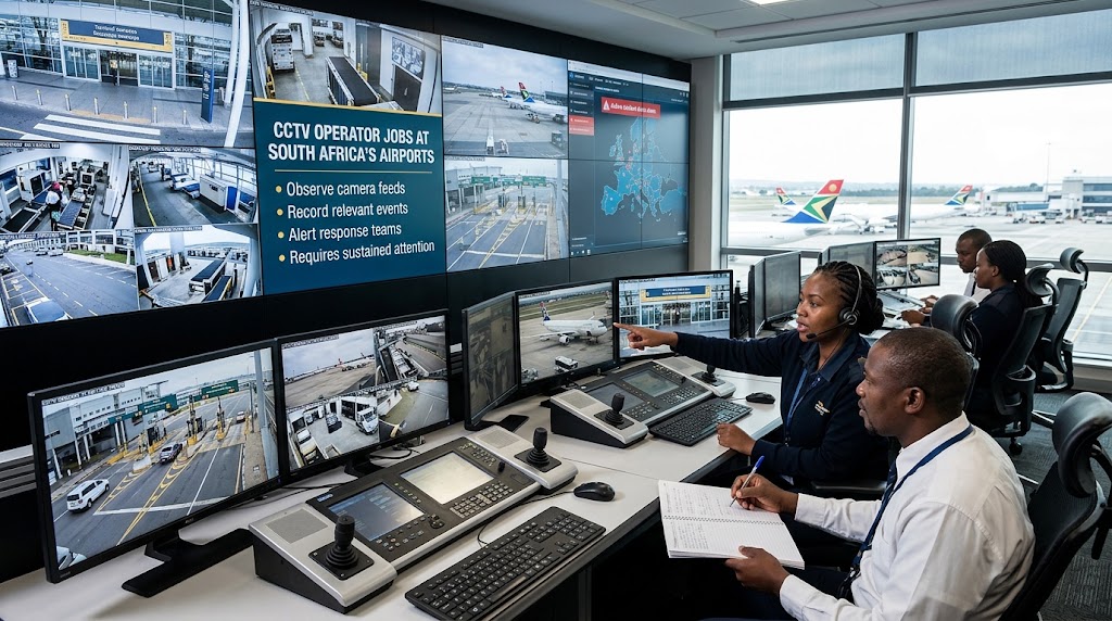 CCTV Operator Jobs at Airports in South Africa
