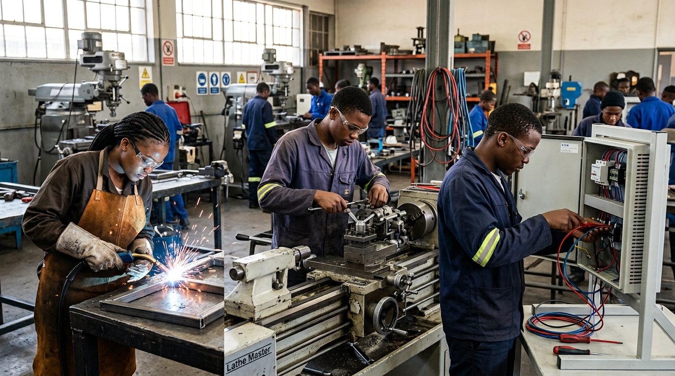 Gert Sibande TVET College and AgriSETA Open Artisan Apprenticeships for Welder, Mechanical Fitter, and Electrician Trades in 2026