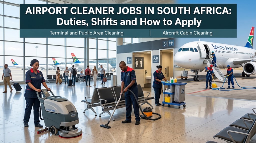 Airport Cleaner Jobs in South Africa