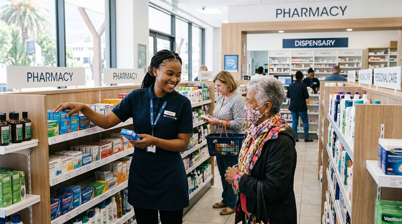 Dis-Chem Pharmacies Seeks Casual Frontshop Assistants for Culemborg Store in Cape Town