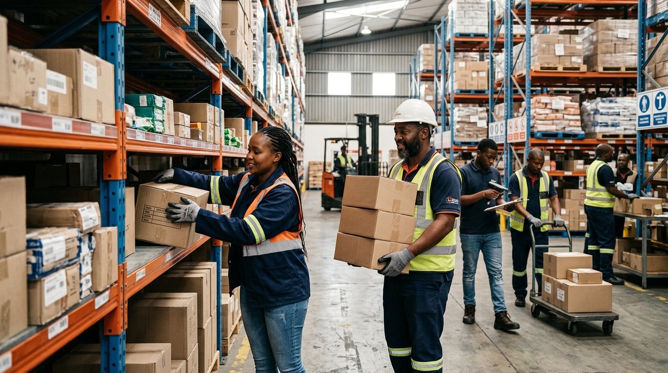 Major Tech Warehouse General Worker Positions Available in Johannesburg for Applicants with Grade 10