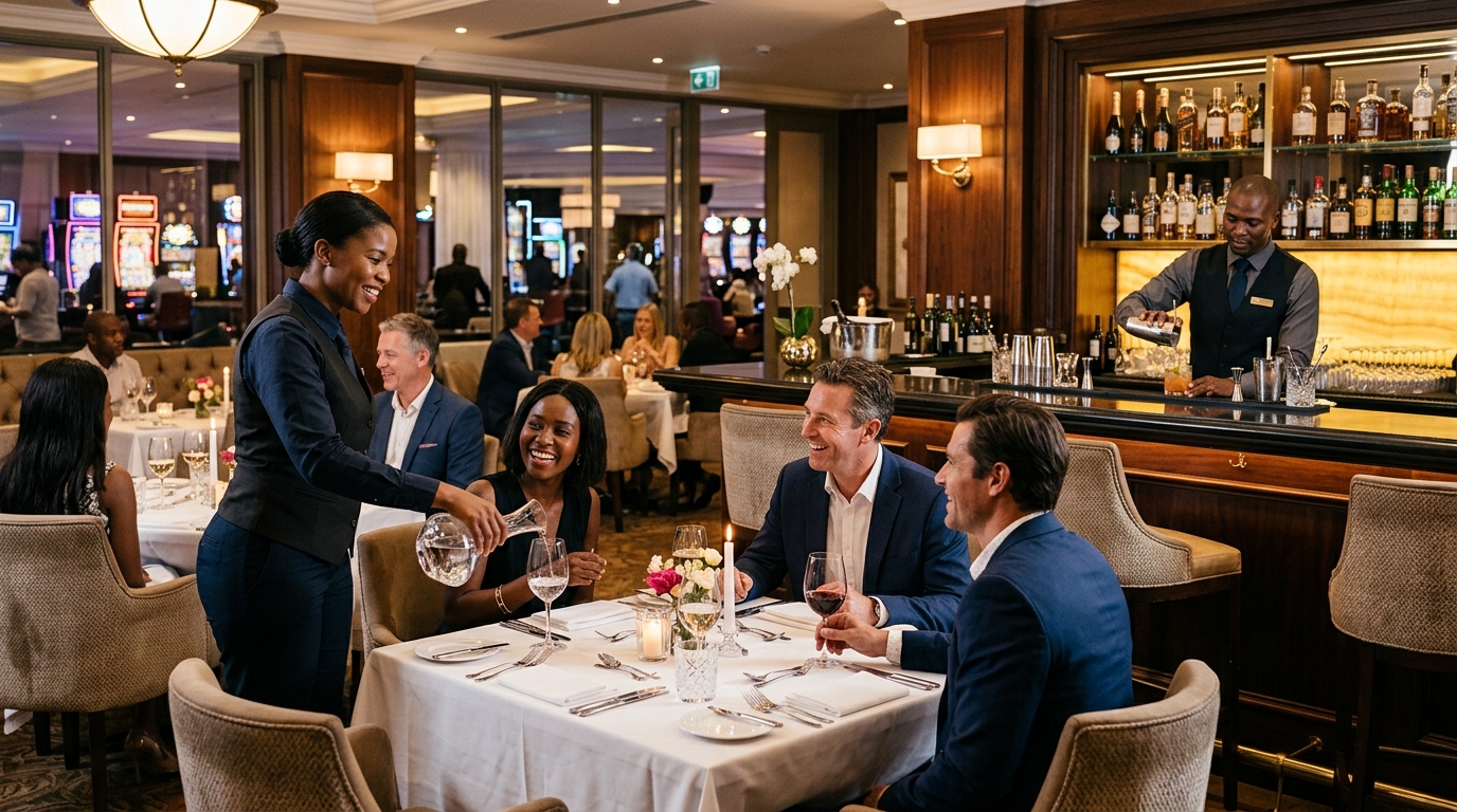 Meropa Casino Invites Applications for 32 Waitron and Barman Positions in Food & Beverage Department