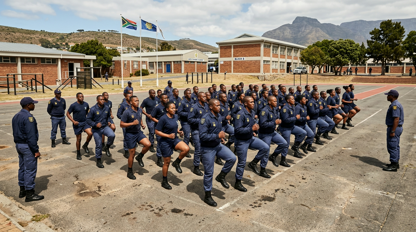 South African Police Service Recruits 5,500 Police Trainees for 2026/2027 National Intake
