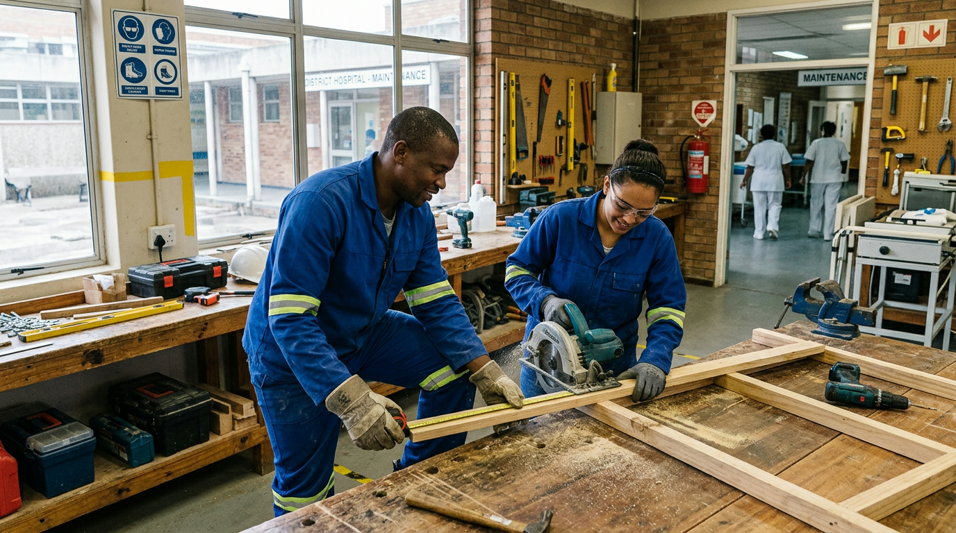Tradesman Aid: Building (Carpentry) Vacancy at the Department of Health and Wellness in Cape Town 2026
